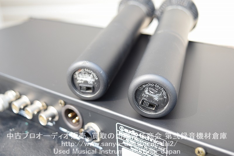 中古ワイヤレス】AUDIO-TECHNICA ATW-R92 ATW-T84 800MHz B帯
