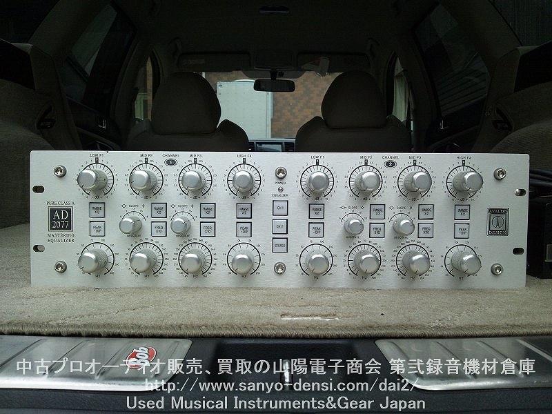 ���É����@��@AVALON AD2077 �}�X�^�����O�C�R���C�U�[