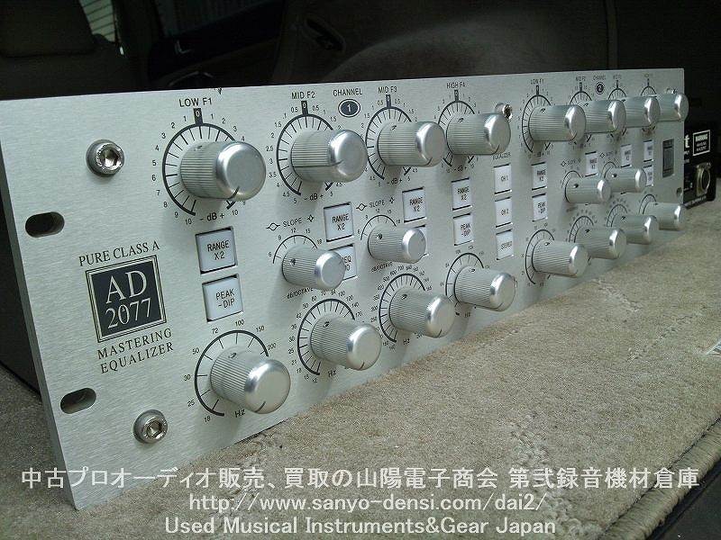 ���É����@��@AVALON AD2077 �}�X�^�����O�C�R���C�U�[�@�S���ʐM�̔�