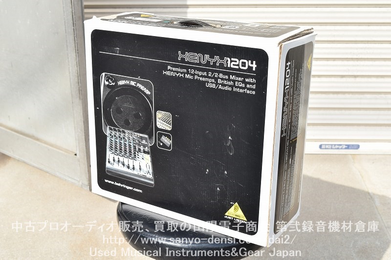 BEHRINGER (ベリンガー) XENYX1204 ｜中古音響機材 アナログミキサー 全国通信販売
