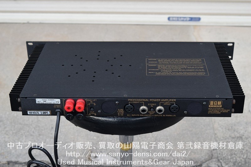 BGW Model 250D 出力100Wパワーアンプ 良品 完動美品