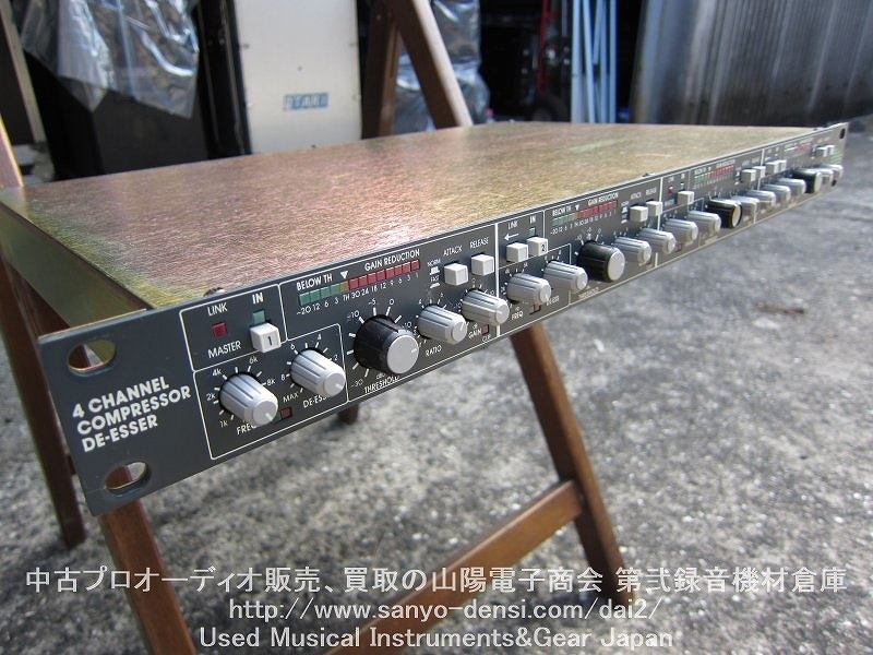 中古音響機器　BSS DPR404 4ch コンプレッサー　ディエッサー　全国通信販売