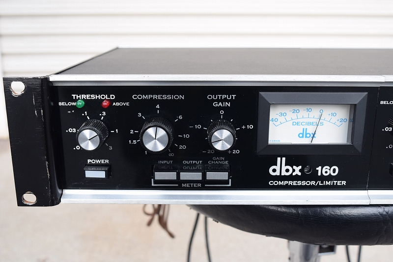 中古音響機材 DBX 160 ビンテージコンプレッサー 2台セット 通信販売