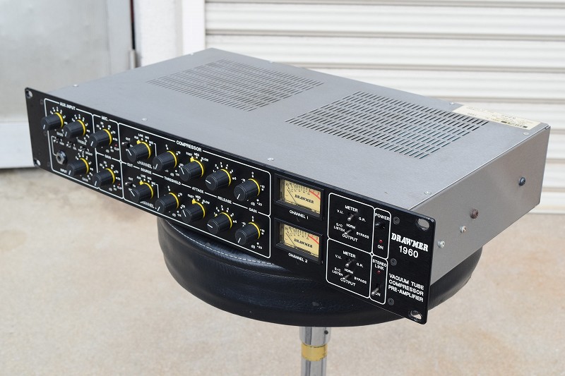 DRAWMER 1960 コンプレッサー 2チャンネル Drawmer 1978 Tone Shaping FET Compressor – Sonic Circus