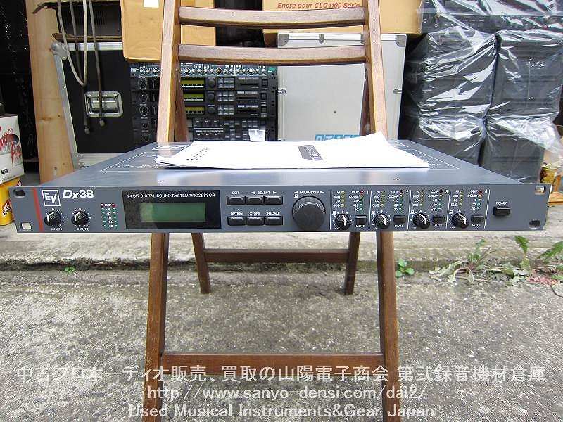 中古レコーディング機材　ELECTRO-VOICE DX38 チャンネルデバイダー　スピーカープロセッサー