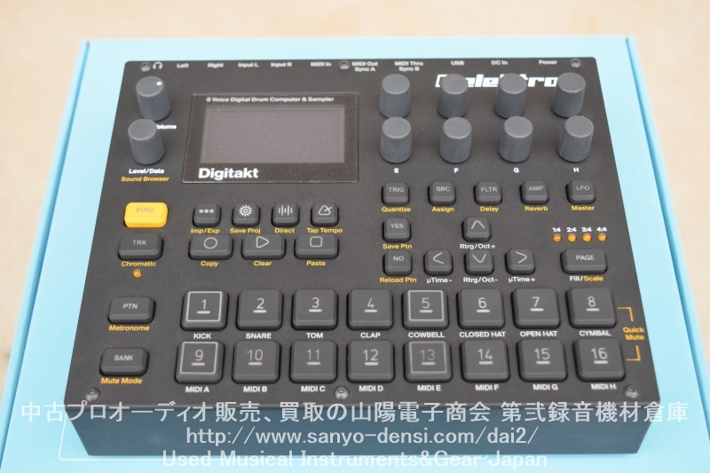 【中古】ELEKTRON Digitakt DDS-8 | 山陽電子商会 第弐録音機材倉庫