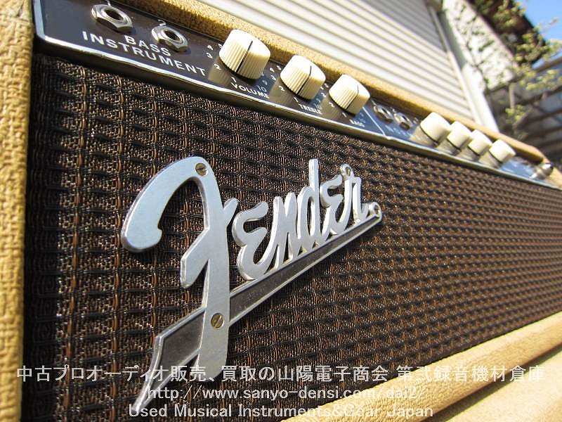 中古音響機材】 1963年製 FENDER USA 63' BASSMAN BLONDE