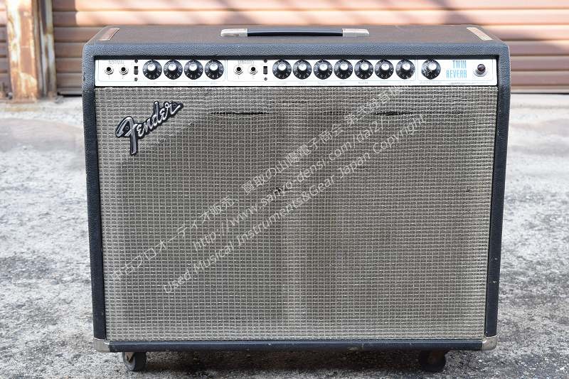 【中古販売　ギターアンプ】 FENDER TWIN REVERB 1973 100W