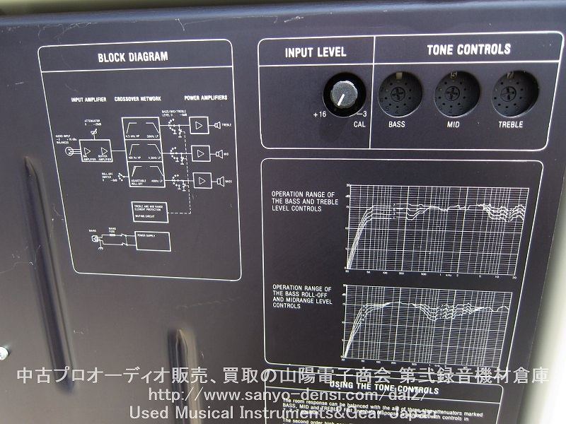 GENELEC 1022A TRIAMP 3WAY マルチアンプ アクティブモニタースピーカー　 中古２本1ペア入荷いたしました。山陽電子商会　第弐録音機材倉庫