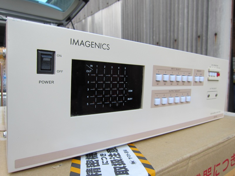 中古 イメージニクス IMAGENICS HDX-55 アナログRGBマトリックススイッチャー 通信販売