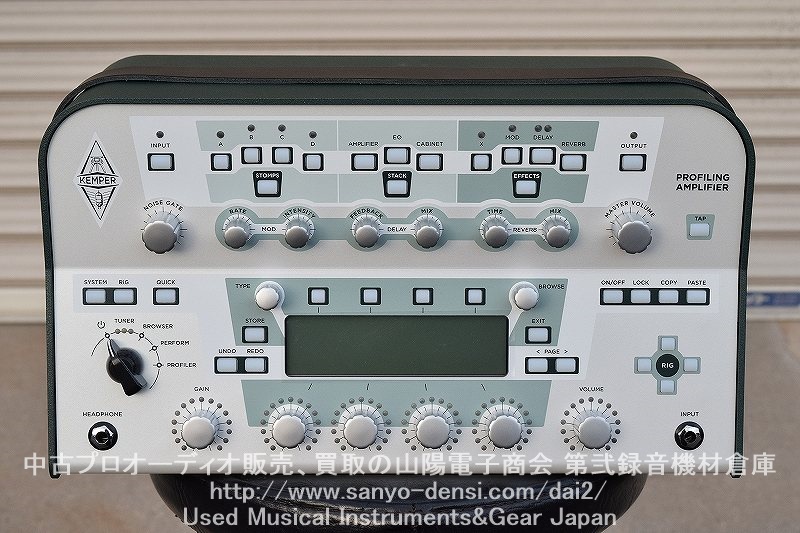 Kemper ケンパー Profiling Amp パワーアンプ無し white