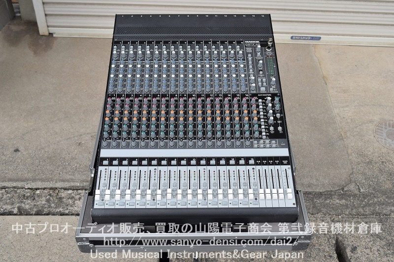 中古音響機器 Mackie Onyx1640 Firewireオプション装着済み アナログミキサー 全国通信販売