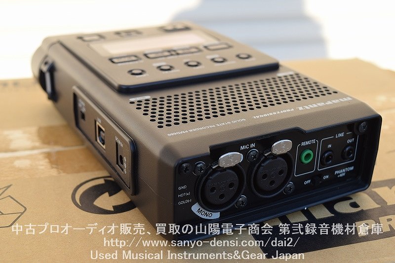 中古音響機材 MARANTZ(マランツ) PMD-660】 ICレコーダー 全国通信販売