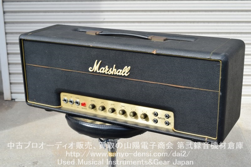 中古ベースアンプ　1974年 MARSHALL マーシャル SuperBass100 100W全国通信販売