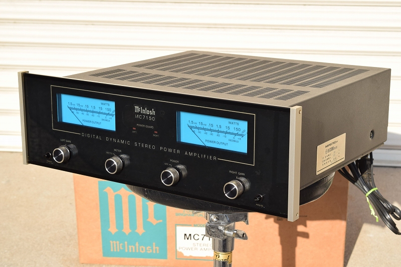 McIntosh (マッキントッシュ) MC7150 ｜中古パワーアンプ 山陽電子商会 第弐録音機材倉庫