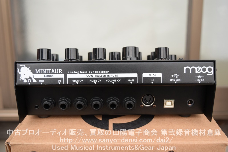 中古】MOOG (モーグ) MINITAUR ベースシンセ | 山陽電子商会 第 中古】MOOG (モーグ) MINITAUR ベースシンセ | 山陽電子商会 第
