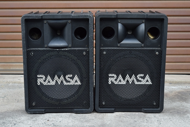 中古音響機器 RAMSA WS-A200】 250W PAスピーカー 2本セット