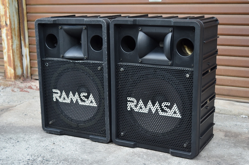 中古音響機器 RAMSA WS-A200】 250W PAスピーカー 2本セット