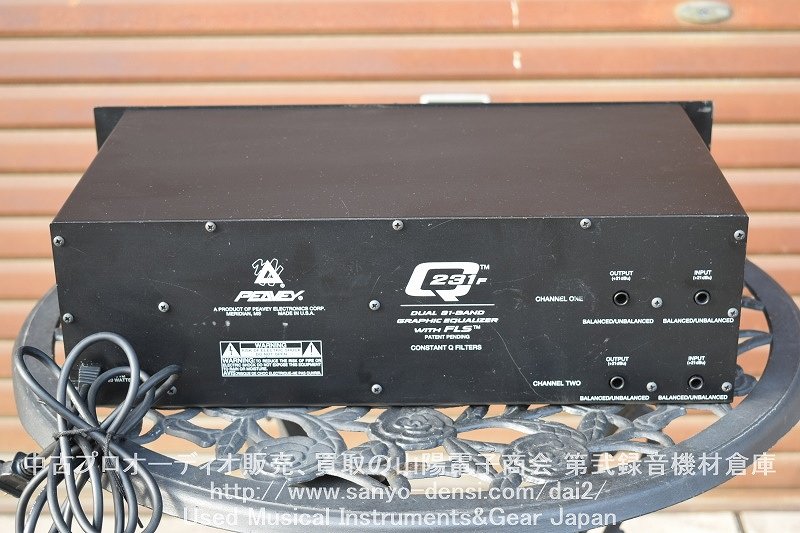 Peavey Q431F Graphic EQ 31 Band Graphic Equalizer Feedback Locating System