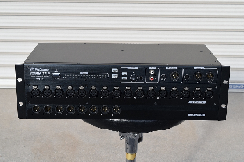 PreSonus StudioLive RM16AI ｜中古 デジタルミキサー 山陽電子商会 第弐録音機材倉庫 全国通信販売