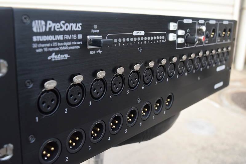 PreSonus StudioLive RM16AI ｜中古 デジタルミキサー 山陽電子商会 第