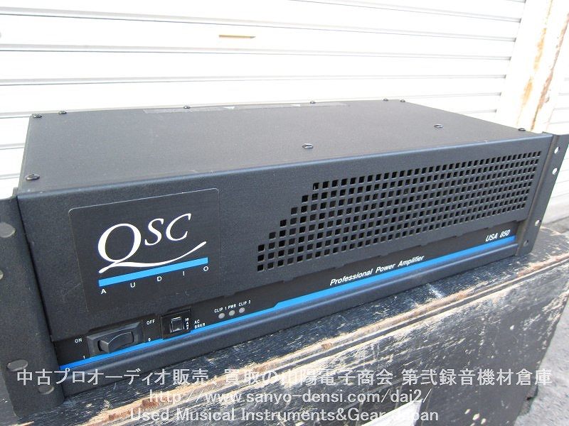 QSC AUDIO USA850 425W　PAパワーアンプ　全国通信販売