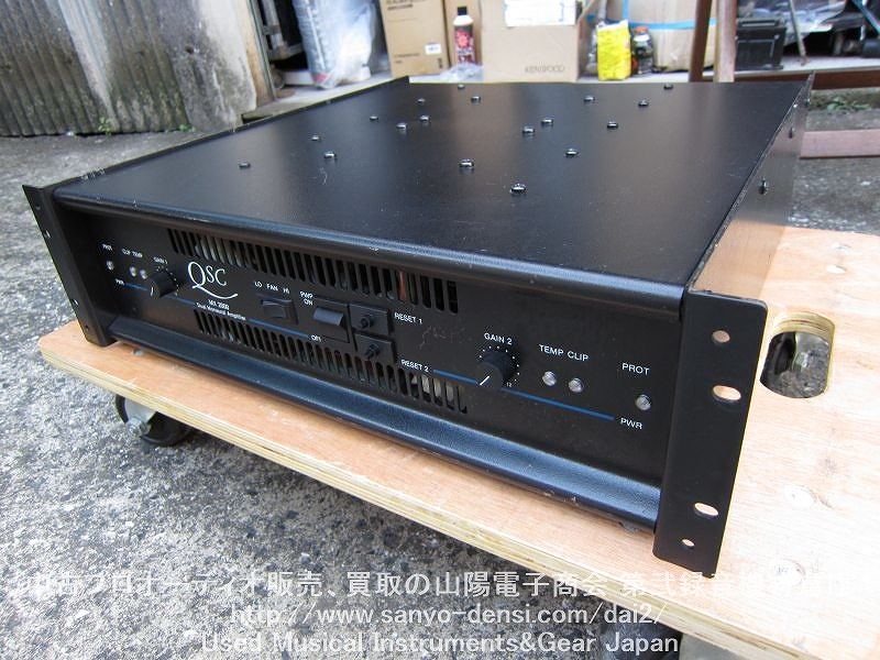 中古音響機材】 QSC AUDIO MX2000 PAパワーアンプ 全国通信販売