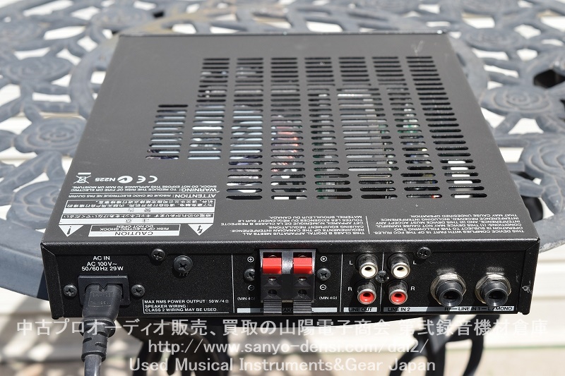 ROLAND ローランド SRA-5050 50W デジタルミキシングアンプ｜中古 山陽 ...