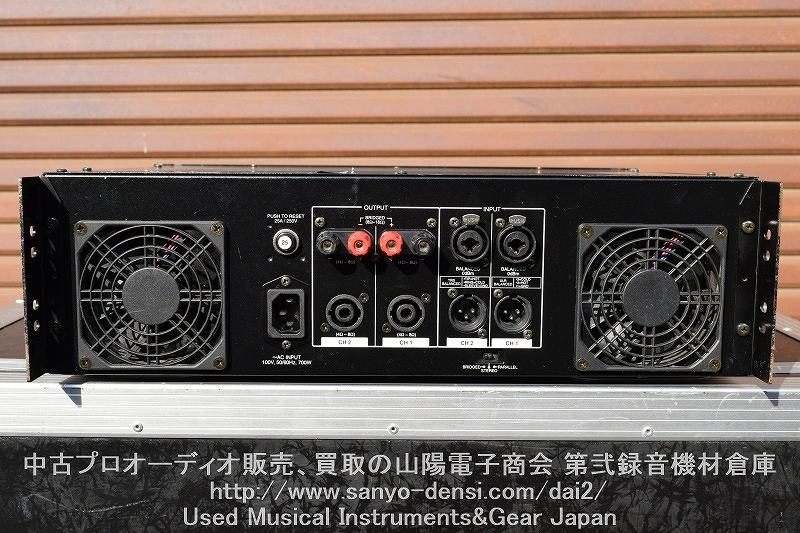 中古音響機材 SAMSON S1500 PAパワーアンプ　全国通信販売