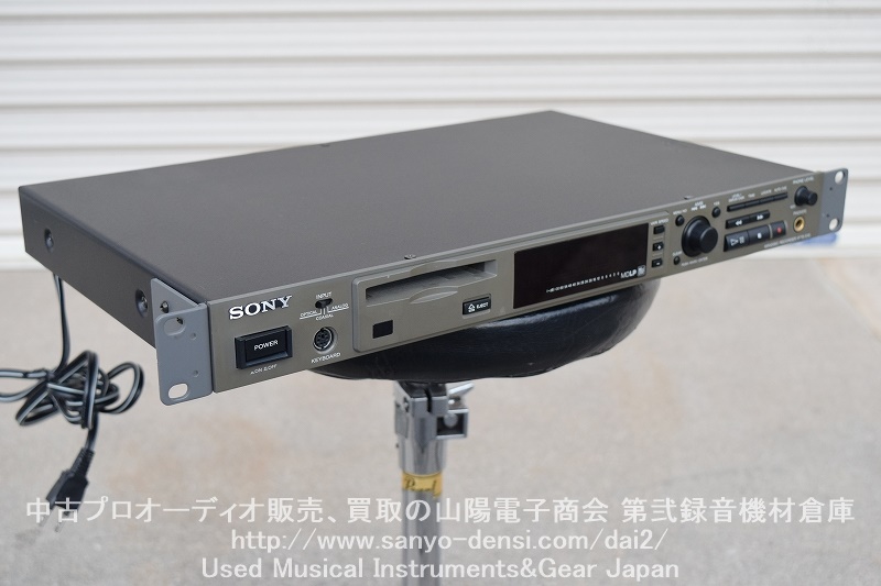 中古MDレコーダー　SONY MDS-E10/8 業務用MD