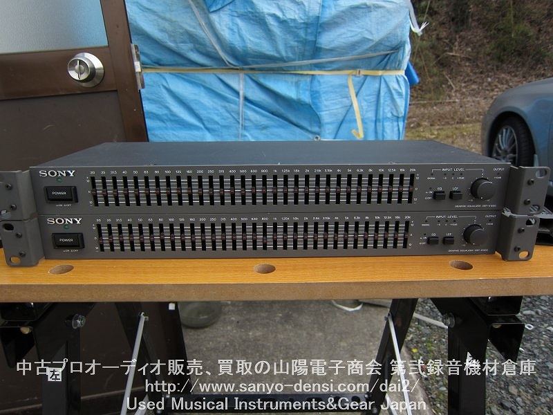 中古音響機材 SONY SRP-E1500 31バンドグラフィックＥＱ 全国通信販売