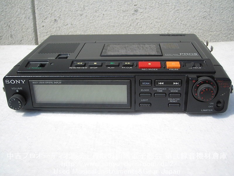 ���� SONY TCD-D10PRO�U DAT�@�ʐM�̔�