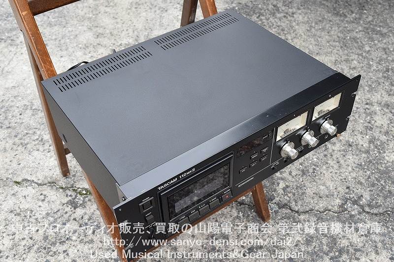 中古　TASCAM 112RMK2 カセットデッキ　オートリバース　ピッチ可変　全国通信販売