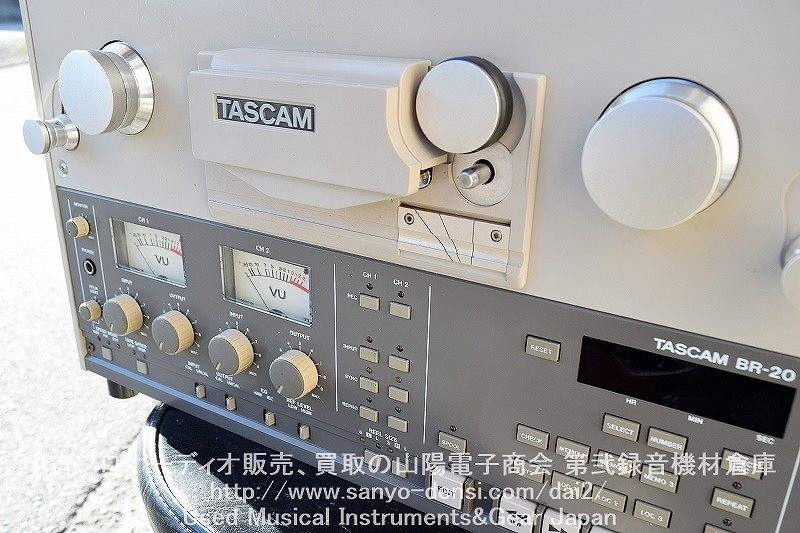 中古音響機材】 TASCAM BR-20 1/4オープンリール 全国通信販売