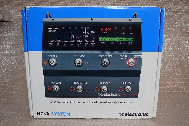 t.c.electronic NOVA SYSTEM マルチエフェクター｜中古音響機器 山陽 