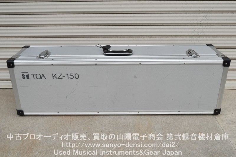 TOA KZ-30D 移動用ポータブルアンプ　PAアンプ　運動会や選挙、講演などに最適。小型軽量なので持ち運びもらくらく。800MHz帯ワイヤレスチューナー（WTU-1820）2基装備。