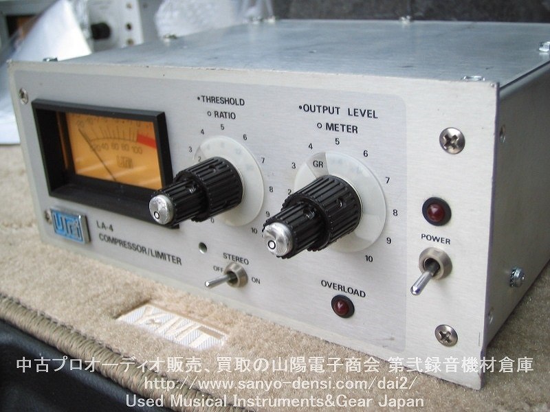 中古レコーディング機材 Urei LA-4 ビンテージ】 コンプレッサー 中古レコーディング機材 Urei LA-4 ビンテージ】 コンプレッサー