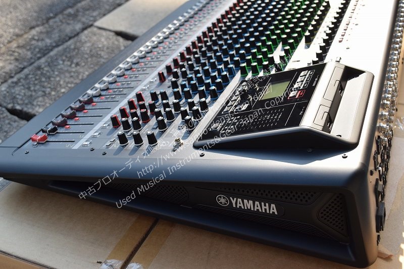中古 YAMAHA MGP24X デジタル/アナログ 24ch ミキサー｜山陽電子