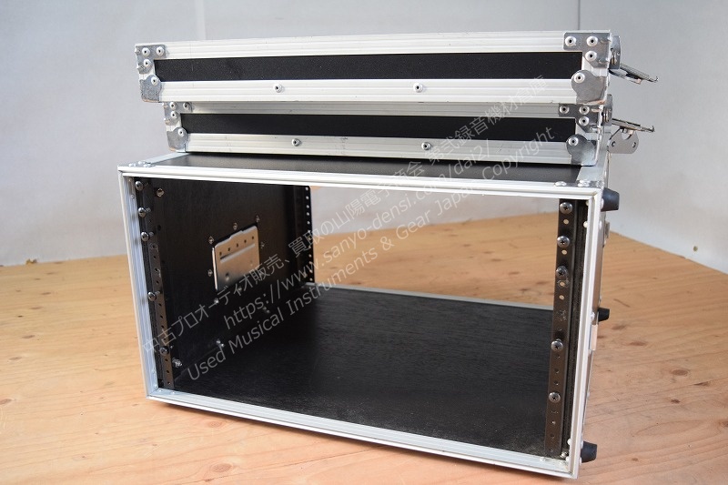 6U 中古ラックケース 山陽電子商会 第弐録音機材倉庫