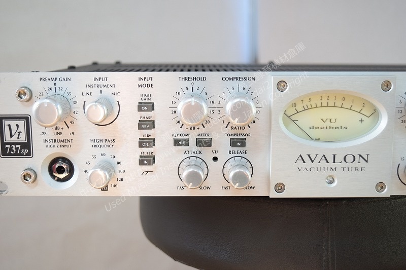 AVALON DESIGN VT737SP マイクプリ、コンプ、EQ｜中古 山陽電子商会 第