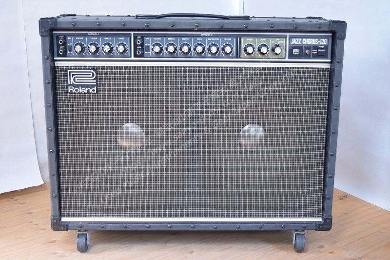 ROLAND JC120 JAZZ CHORUS120 プッシュスイッチ 中古ギターアンプ 山陽電子商会 第弐録音機材倉庫