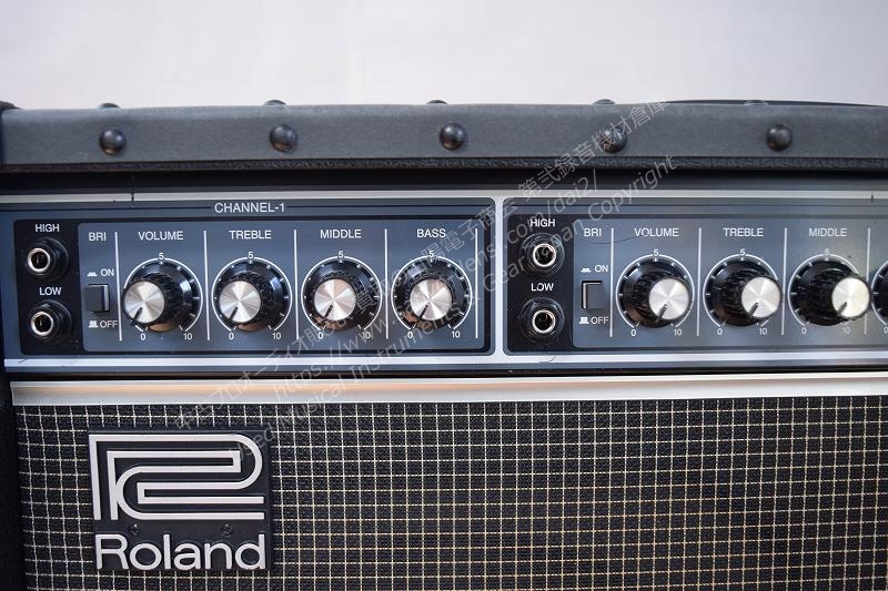 ROLAND JC120 JAZZ CHORUS120 プッシュスイッチ 中古ギターアンプ 山陽電子商会 第弐録音機材倉庫