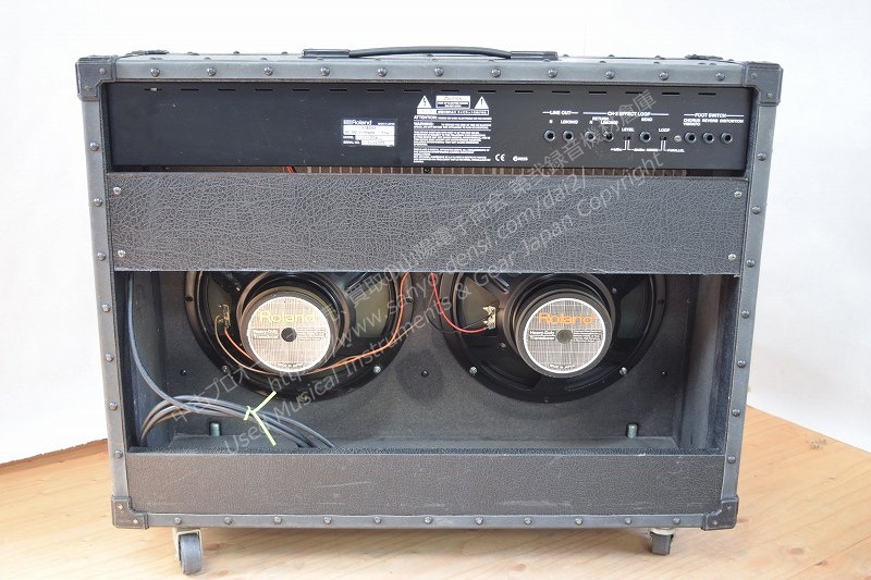 ROLAND JC120 JAZZ CHORUS120 プッシュスイッチ 中古ギターアンプ 山陽電子商会 第弐録音機材倉庫