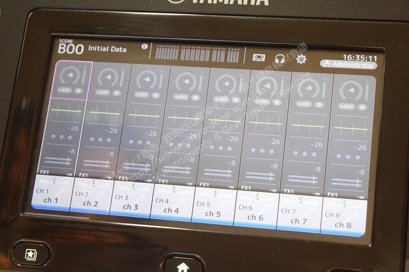 YAMAHA TF-5 デジタルミキサー 中古レコーディングミキサー 山陽電子商会 第弐録音機材倉庫