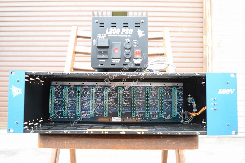 API 6B API500用6スロットランチボックス ｜中古レコーディング機材