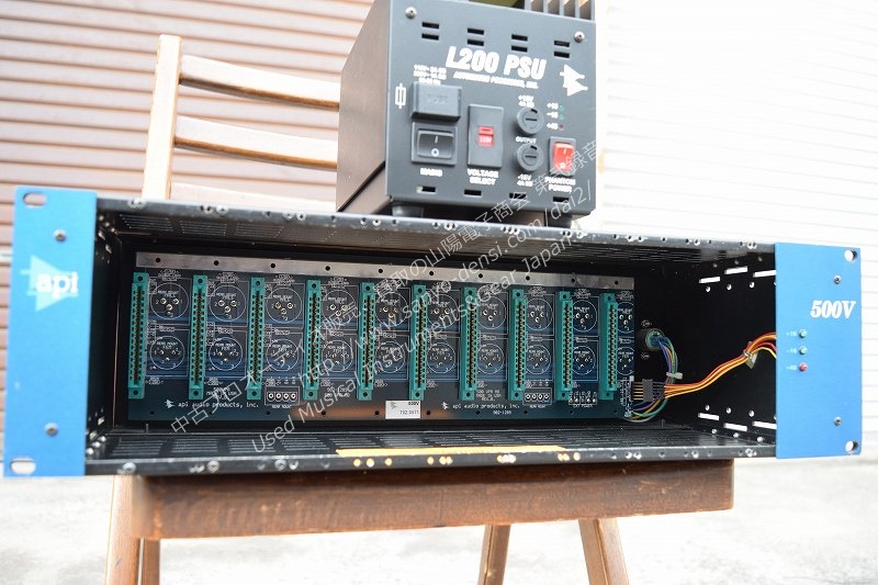 API 6B API500用6スロットランチボックス ｜中古レコーディング機材