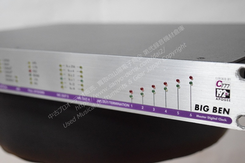 Apogee BIGBEN 192KHz マスタークロック　中古レコーディング機材　山陽電子商会　第弐録音機材倉庫