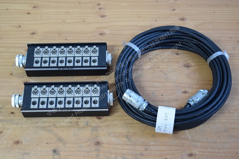 CANARE カナレ M202-8AT 25M 8J12N12 8chマルチケーブル 山陽電子商会 第弐録音機材倉庫