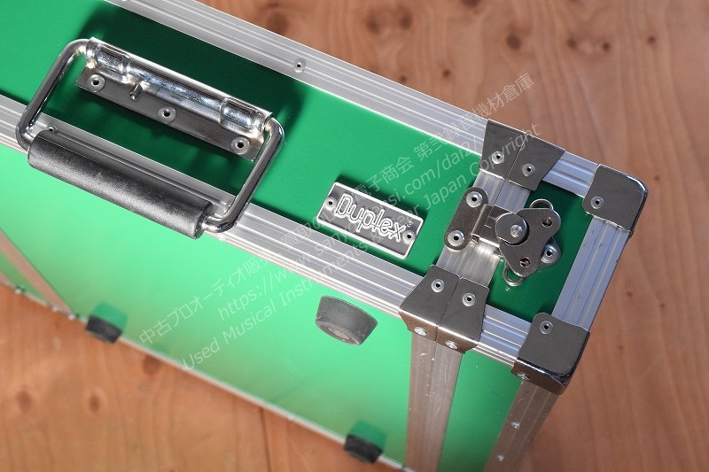 DUPLEX 2u 緑 中古 ラックケース 山陽電子商会 第弐録音機材倉庫