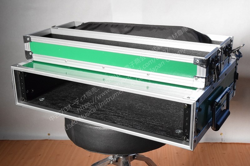 DUPLEX 2u 緑 中古 ラックケース 山陽電子商会 第弐録音機材倉庫